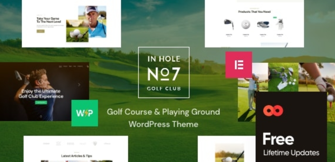 N7 v2.5 – Golf Club & Course Sports & Events WordPress 主题