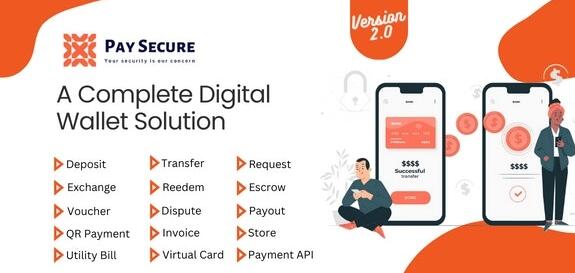 Pay Secure v2.0.1 – 完整的数字钱包解决方案