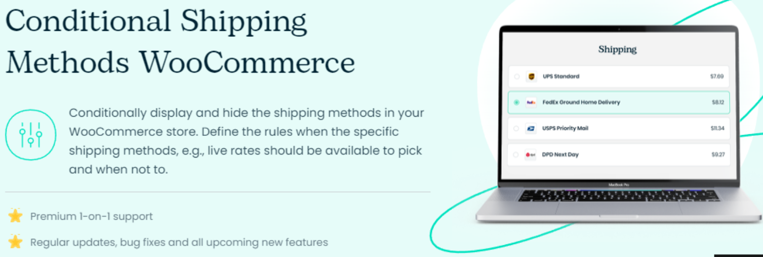 Conditional Shipping Methods WooCommerce (Octolize) v1.2.0