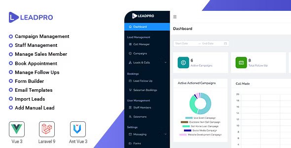 LeadPro v2.1.2 – 潜在客户管理 CRM