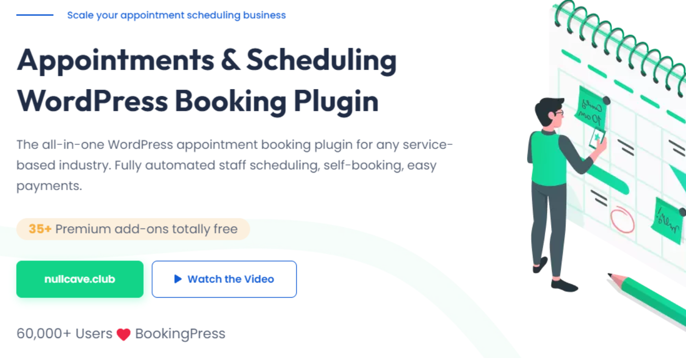 BookingPress Pro v3.9.11（已汉化） – Appointment Booking plugin