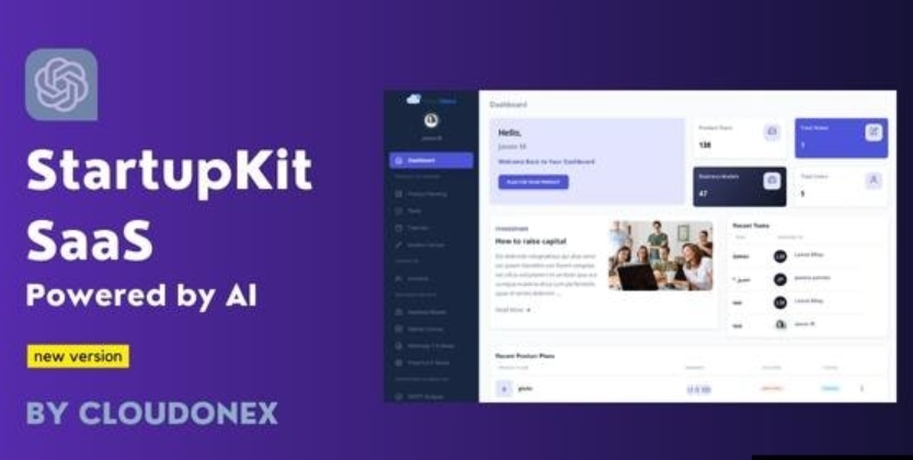 StartupKit SaaS v3.6.4 – 业务战略和规划工具