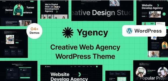 Ygency v1.0.3 – WordPress 网页设计机构主题