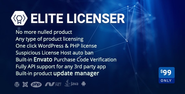 Elite Licenser v2.4.0破解版（已汉化） – WordPress软件许可证管理插件