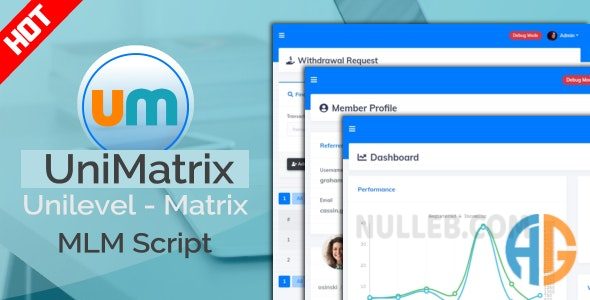 UniMatrix SaaS Membership v5.0 – MLM Script