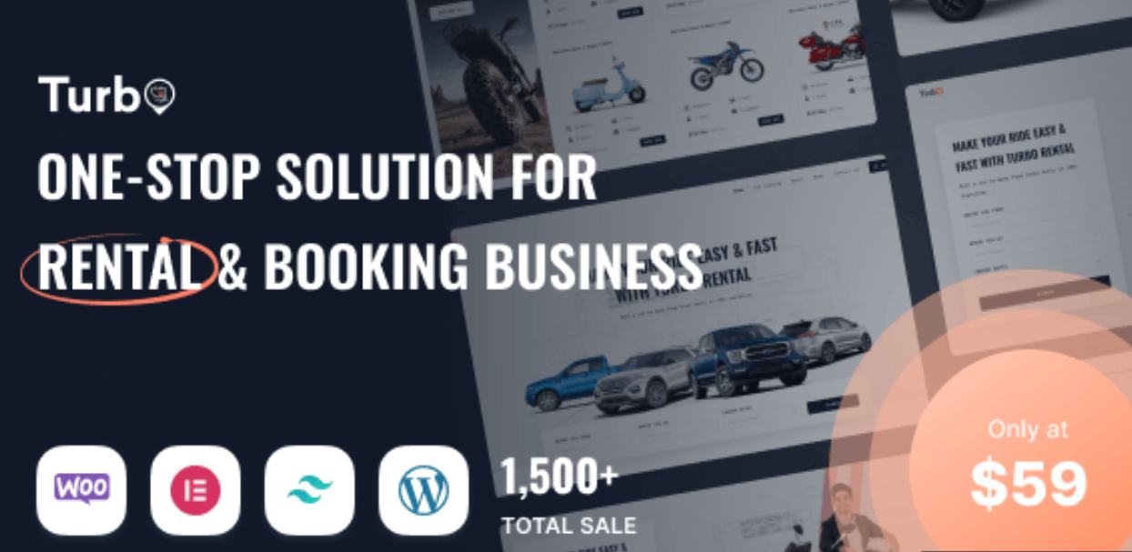 Turbo – WooCommerce Rental & Booking Theme v10.0.2