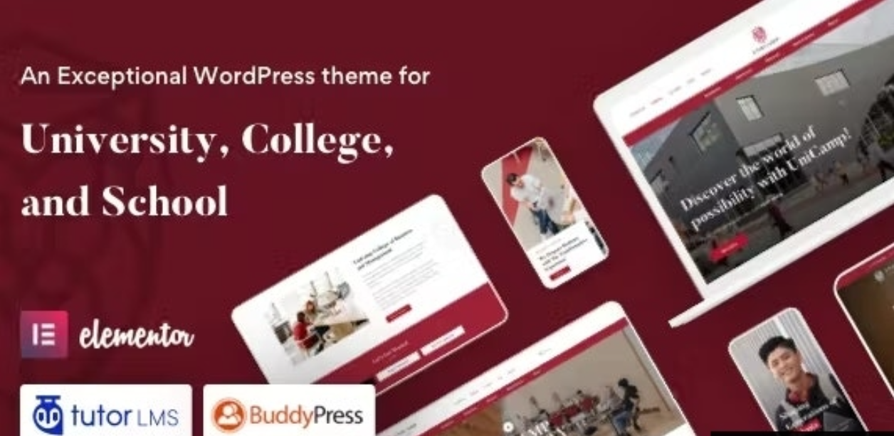 Unicamp v2.2.2 – University and College WordPress Theme