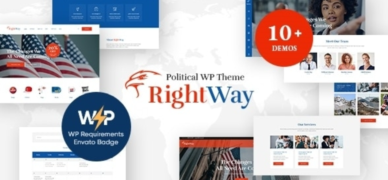 Right Way v4.0.8 – Election Campaign and Political Candidate WordPress Theme