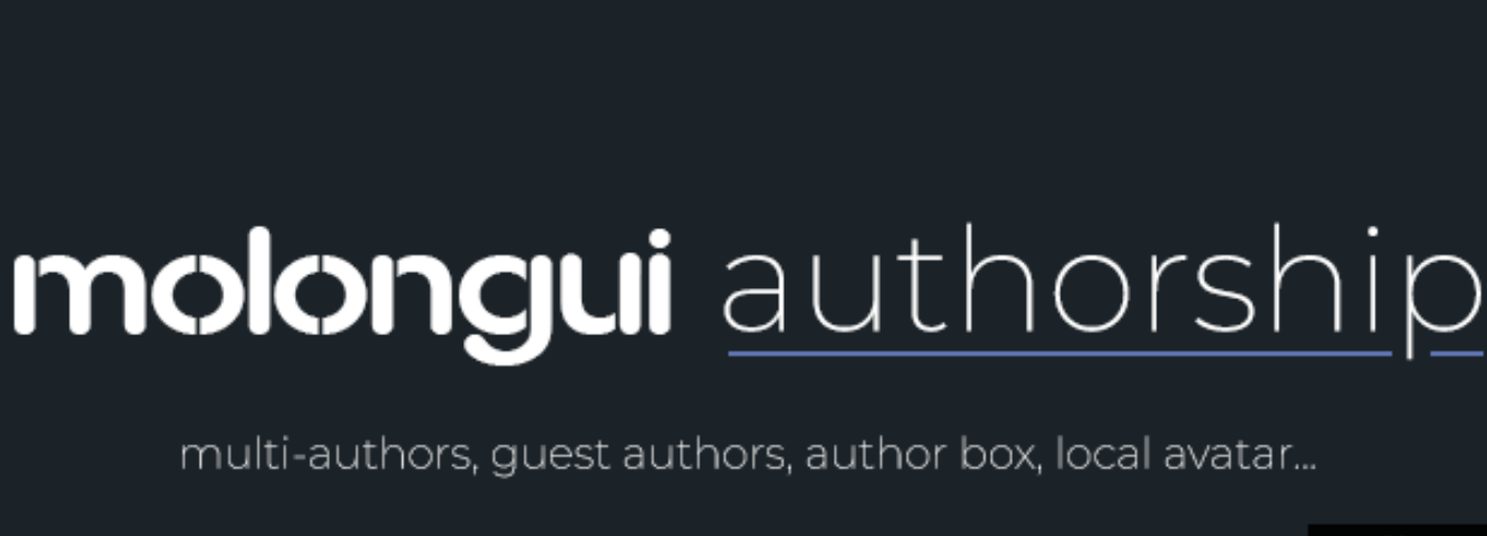 Molongui Authorship Pro v1.6.8