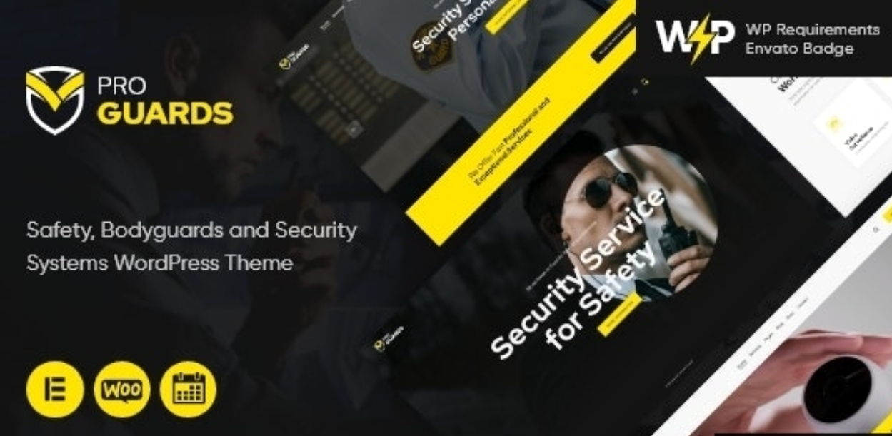 ProGuards v2.5.0 – Safety Body Guard & Security WordPress Theme