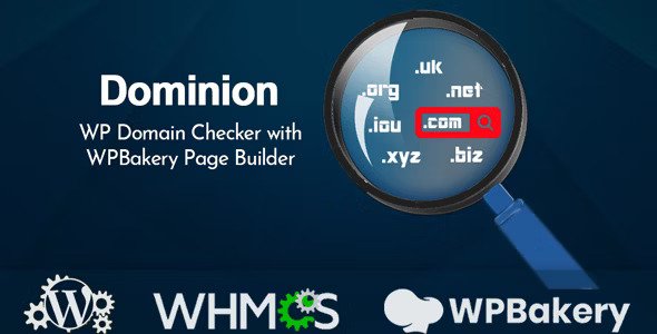 Dominion v1.9.6 – WP Domain Checker with WPBakery Page Builder