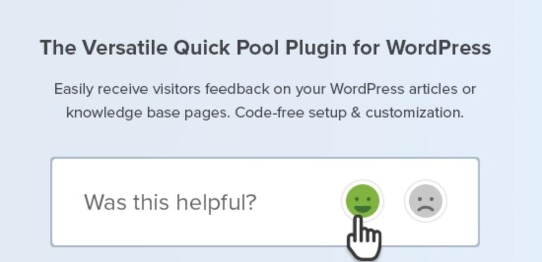 Helpful v1.04 – WordPress文章反馈插件