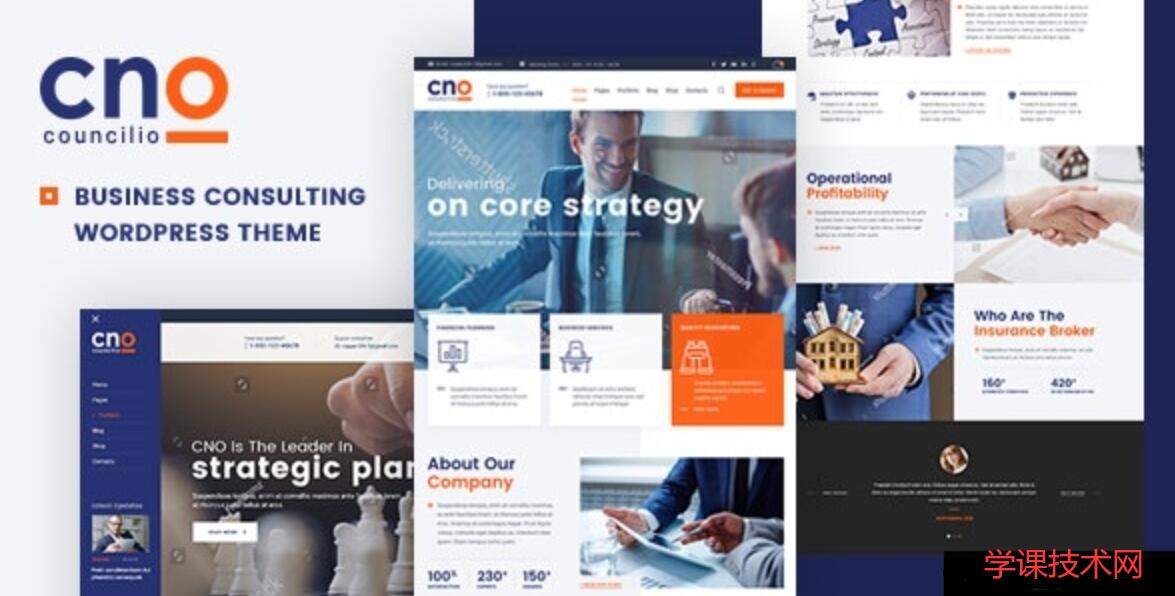 Councilio v1.1.0 – Business and Financial Consulting WordPress Theme