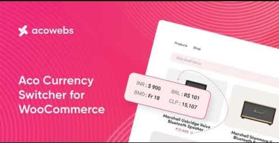 Aco Currency Switcher for WooCommerce PRO v3.0.3