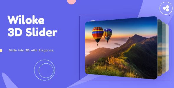 Wiloke 3D Slider Elementor Addon v1.0.1