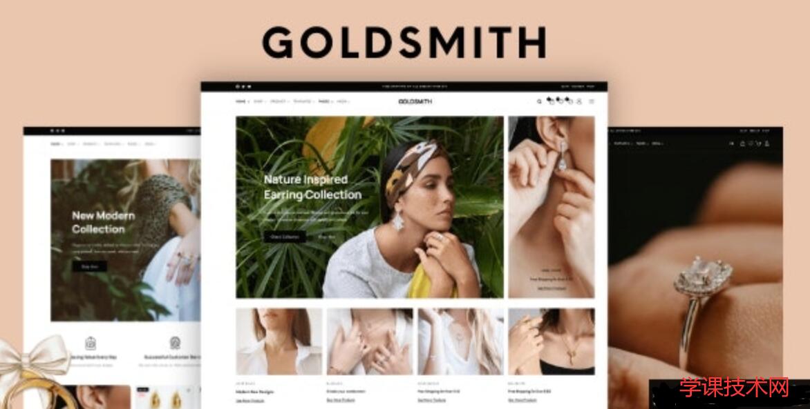 GoldSmith v1.2.9 – Jewelry Store WooCommerce Elementor Theme