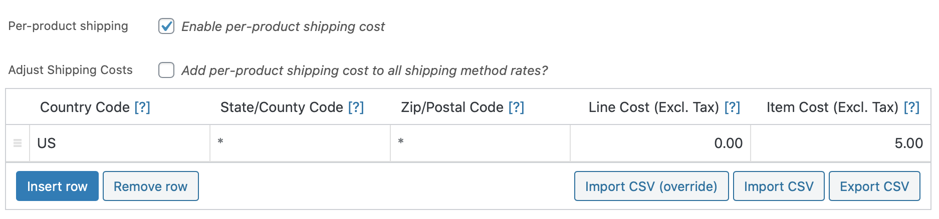 WooCommerce Shipping Per Product v2.5.5