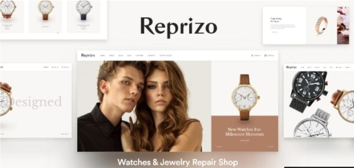 Reprizo v1.0.8 –  WordPress 珠宝\钟表店主题