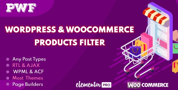 PWF – WordPress AND WooCommerce Products Filter v1.9.8