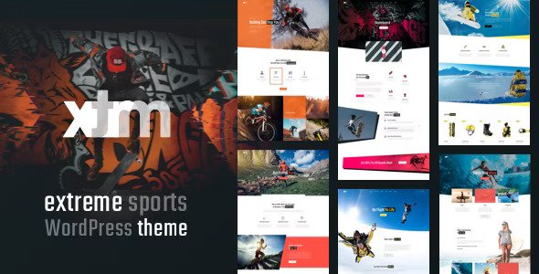 XTRM v1.1.2 – WordPress极限运动主题