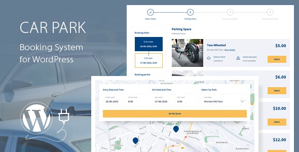 Car Park Booking System for WordPress v2.5