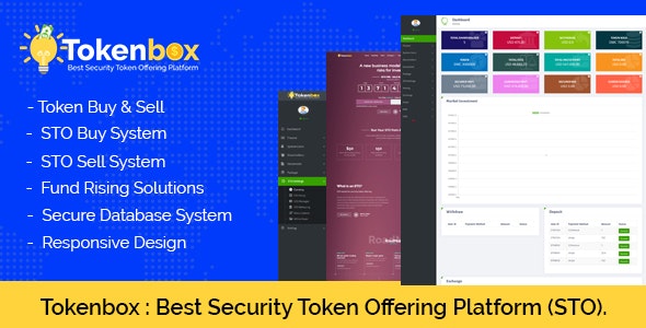 Tokenbox v2.0 – Best Security Token Offering Platform (STO)