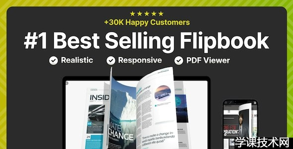 Real 3D FlipBook PDF Viewer jQuery Plugin v3.71