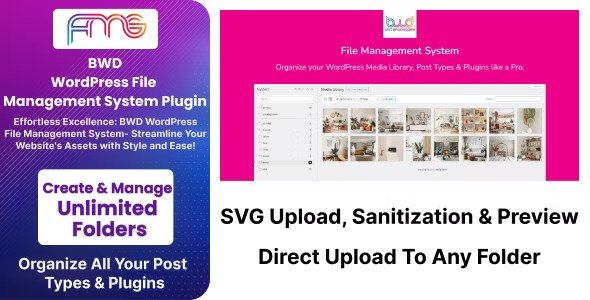 BWD WordPress File Management System v1.0