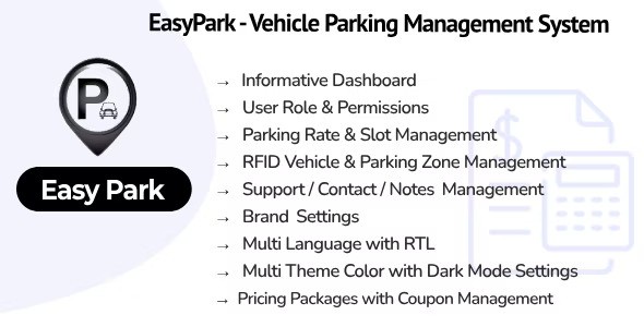 EasyPark SaaS v1.4 – 车辆停车管理系统