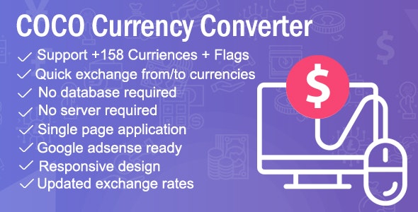 COCO – Currency Converter v2.5