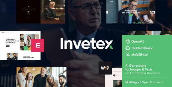 Invetex v2.0 – Consulting & Investment Theme