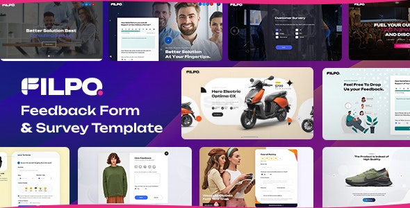 Filpo v1.0 – 反馈表和调查模板