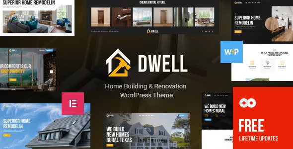 Dwell v1.5 – WordPress 家居建筑和装修主题