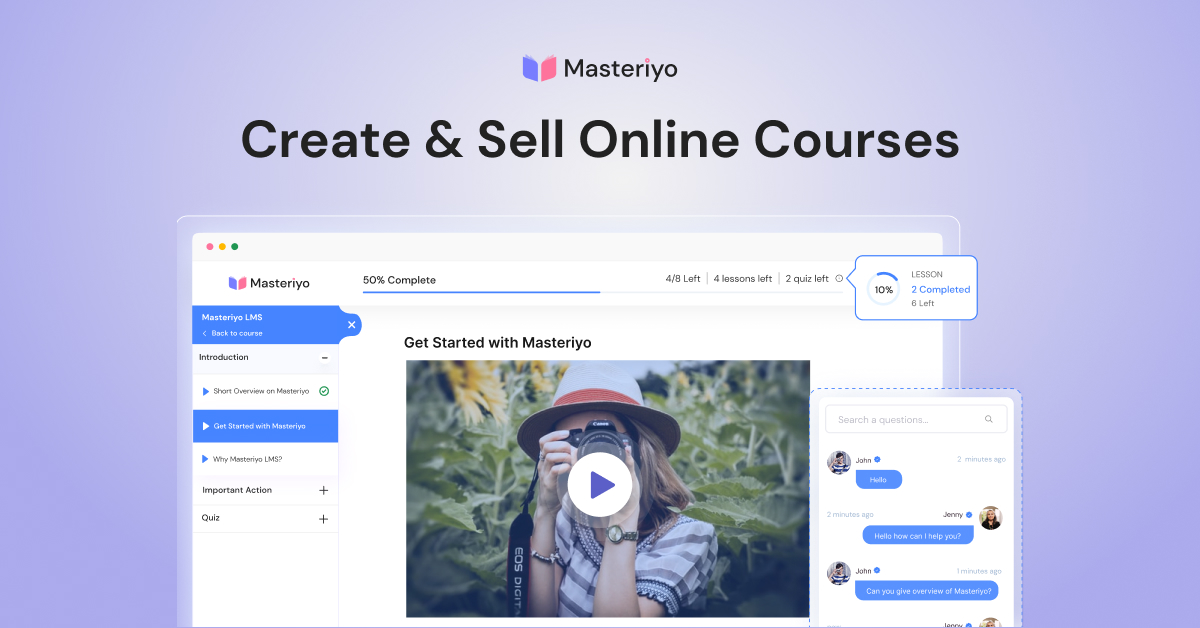 Masteriyo PRO v2.15.0 – LMS for WordPress