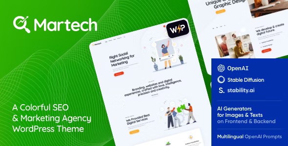 MarTech v1.2 – WordPress 营销机构主题