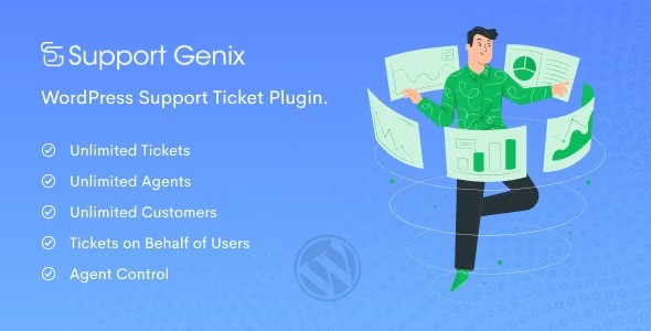 Support Genix v1.6.4 – WordPress工单插件