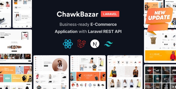 Chawkbazar Laravel V6.6.0 – React, Next, Rest Api Ecommerce With Multivendor