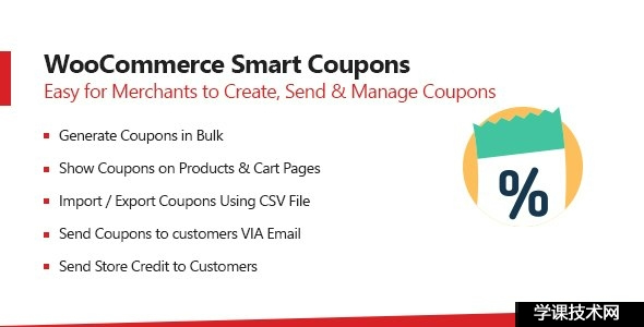 Woocommerce Smart Coupons – Extended Coupon Generator v1.1.3