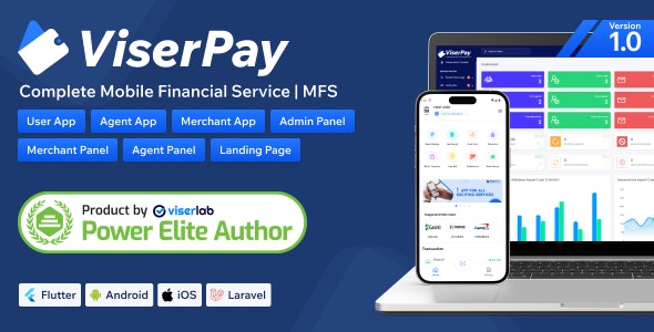 ViserPay v1.0 – Complete Mobile Financial Service | MFS