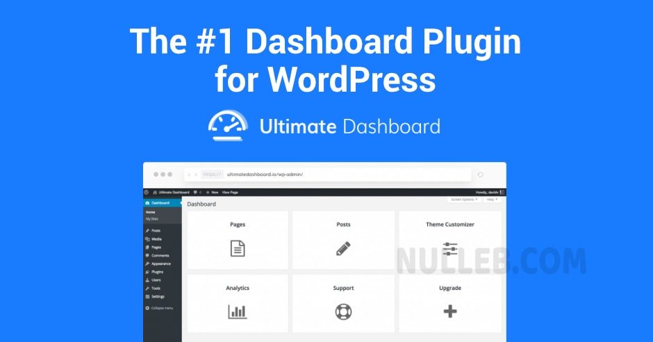 Ultimate Dashboad Pro v3.9 – 自定义 WordPress 仪表板插件