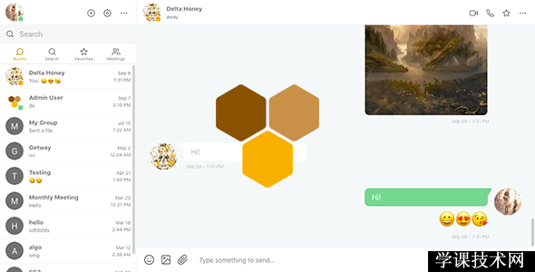 Clover v2.9.1 – Real-Time Messaging, Audio & Video Conferencing Web App – Node.js, React, WebRTC, Socket.IO