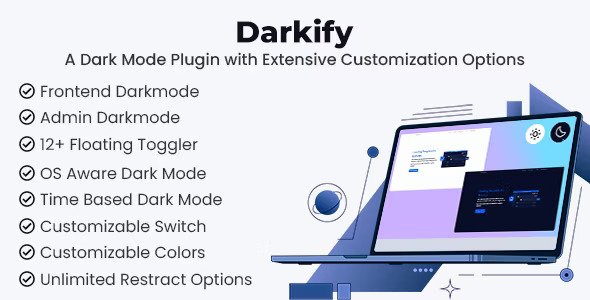 Darkify v1.0.3 – WordPress Dark Mode Plugin