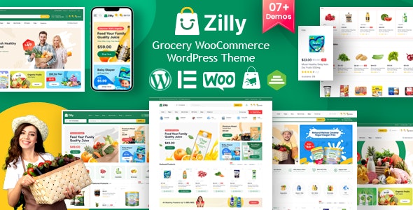 Zilly v1.9  – Grocery Store WooCommerce WordPress Theme