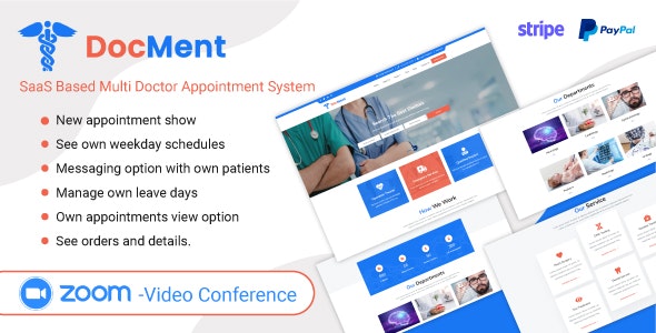 DocMent v3.1 – SaaS Based Multi Doctor Appointment System