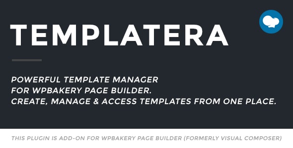 Templatera v2.2.0 – Template Manager for WPBakery Page Builder