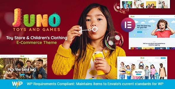 Juno v2.19 – Kids Toys & Games Store WordPress Theme