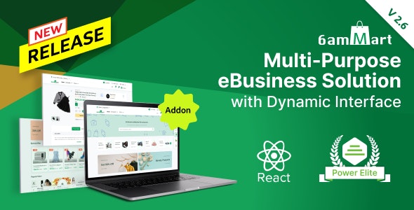 6amMart – React User Website v2.6