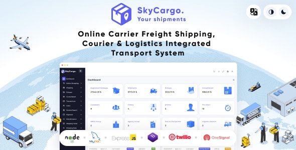 Skycargo v26 August 2023 – An Integrated Transportation System For Freight Shipping, Courier Services, And Logistics