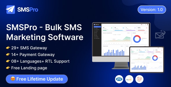 SMSPro v1.0.0（已汉化70%） – Bulk SMS Marketing Software