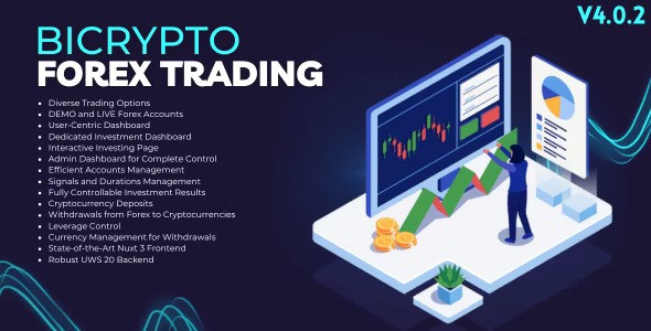 Bicrypto V4.3.8 – Crypto Trading Platform, Exchanges, Kyc, Charting Library, Wallets, Binary Trading, News